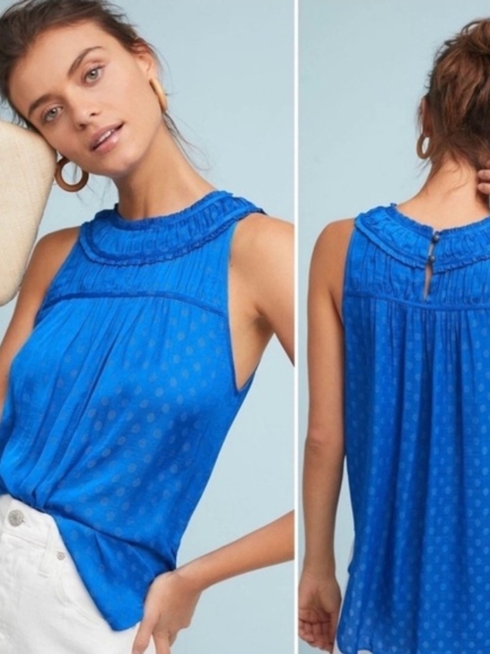 Maeve Clovis Sleeveless Blouse